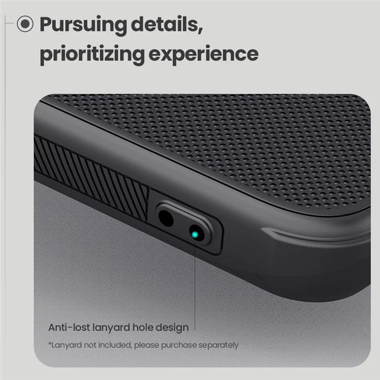 NILLKIN Frosted Shield Pro For Xiaomi Redmi Note 14 Pro 5G / Poco X7 5G Case Matte PC+TPU Phone Cover - Black