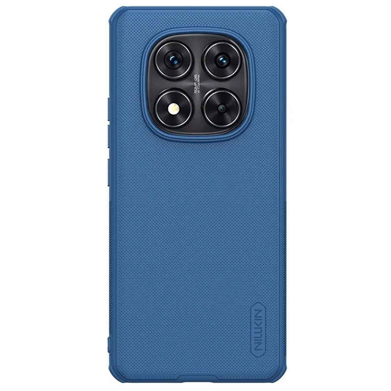 NILLKIN Frosted Shield Pro For Xiaomi Redmi Note 14 Pro 5G / Poco X7 5G Case Matte PC+TPU Phone Cover - Blue