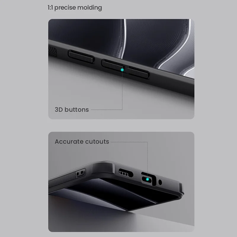 NILLKIN Frosted Shield Pro For Xiaomi Redmi Note 14 Pro 5G / Poco X7 5G Case Matte PC+TPU Phone Cover - Blue