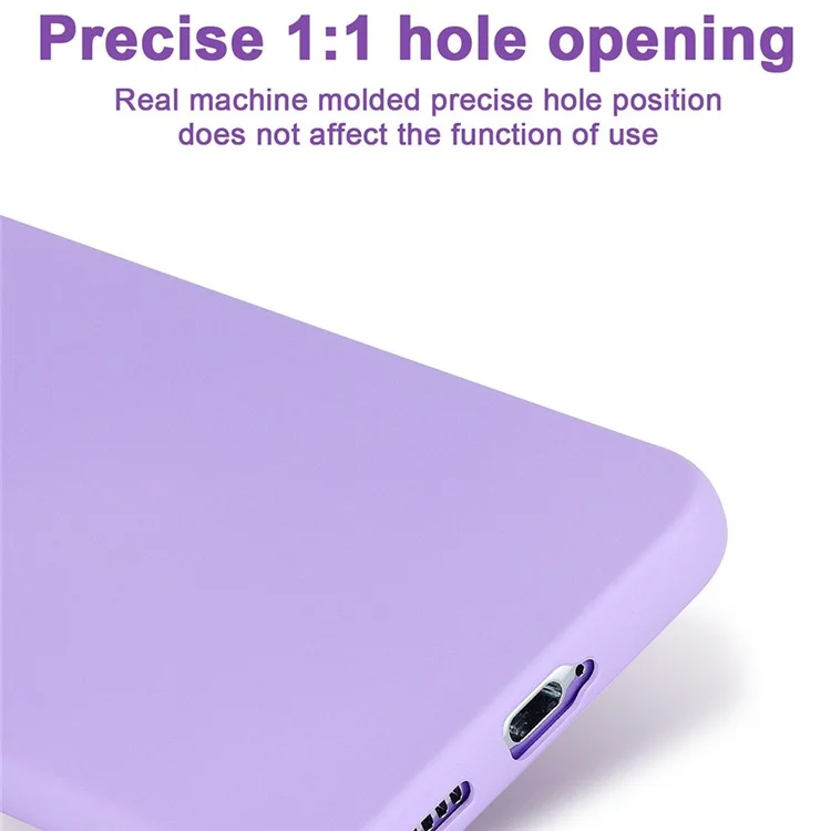 For Samsung Galaxy S21 FE 5G Rubberized TPU 2.2mm Thickness Anti-Scratch Phone Case Fiber Lining Cushion Protective Cover - Sapphire