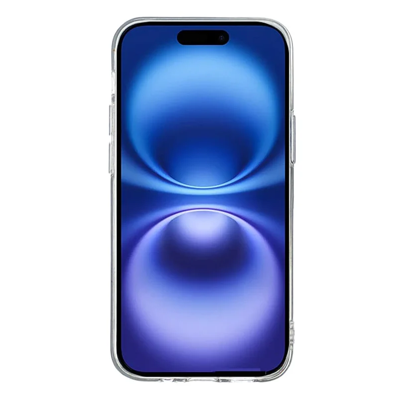 For iPhone 16 Case Pattern Printing Shockproof Soft TPU Phone Cover - Leopard Print