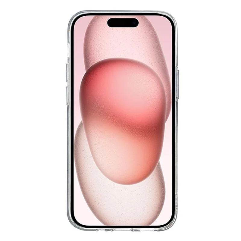 For iPhone 15 Plus Case Pattern Printing Shockproof Soft TPU Phone Cover - Plum Blossom