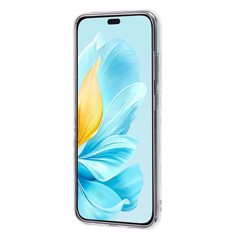 For Honor 200 Lite Case Pattern Printing Shockproof Soft TPU Phone Cover - Leopard Print