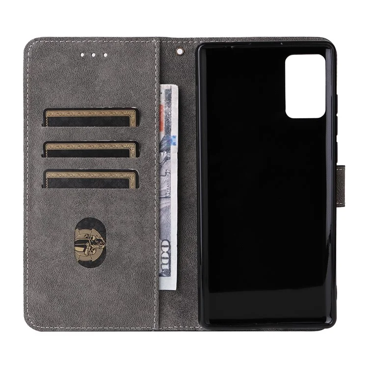 Para Cubot P50 Wallet Case RFID Blocking PU Leather Cover Stand View - Preto
