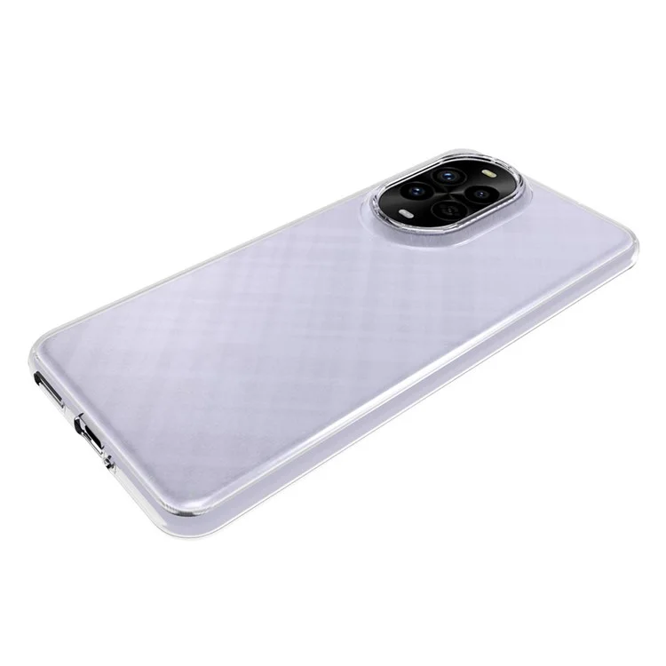 Capa de telefone transparente à prova d'água para Huawei nova 13 Pro, tampa traseira em TPU resistente a marcas d'água