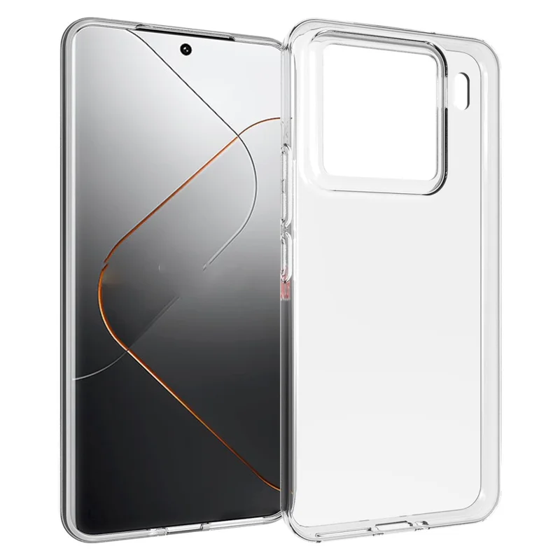 Funda de teléfono transparente resistente a marcas de agua de TPU para Xiaomi 15 Pro 5G