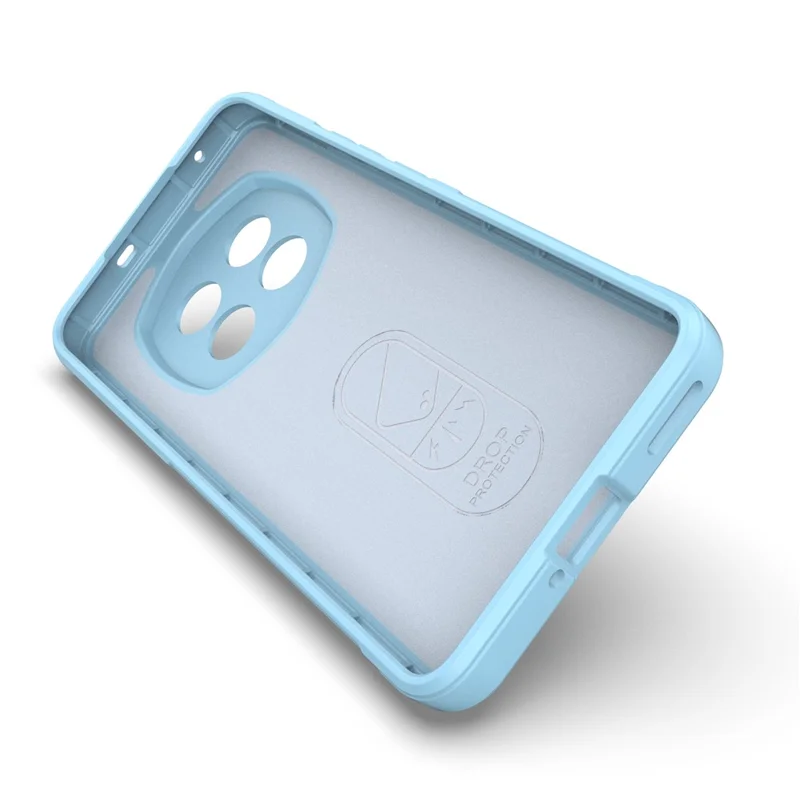 For Realme P2 Pro 5G Case Anti-Drop Soft TPU Rugged Phone Back Cover - Baby Blue