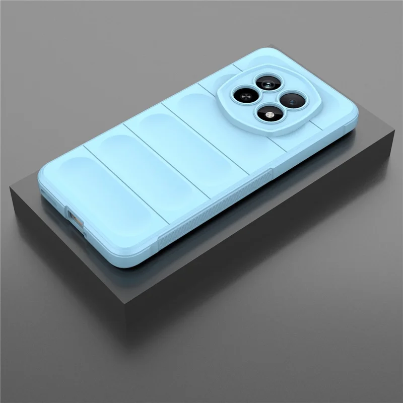 For Realme P2 Pro 5G Case Anti-Drop Soft TPU Rugged Phone Back Cover - Baby Blue