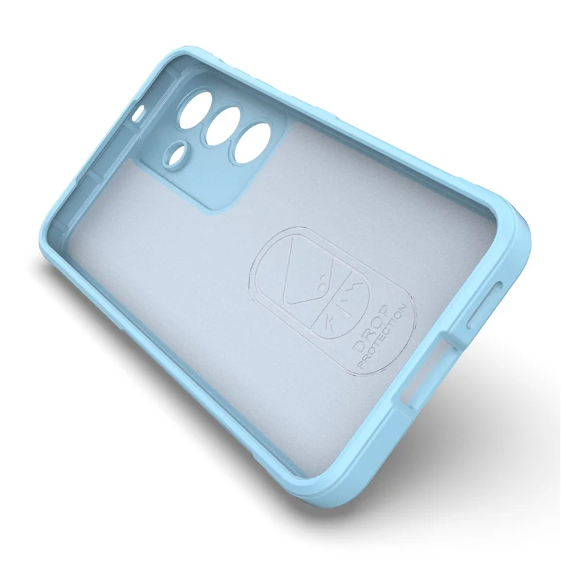 Para Samsung Galaxy S25+ Case Anti-Drop Soft TPU Rugged Phone Back Cover - Baby Blue