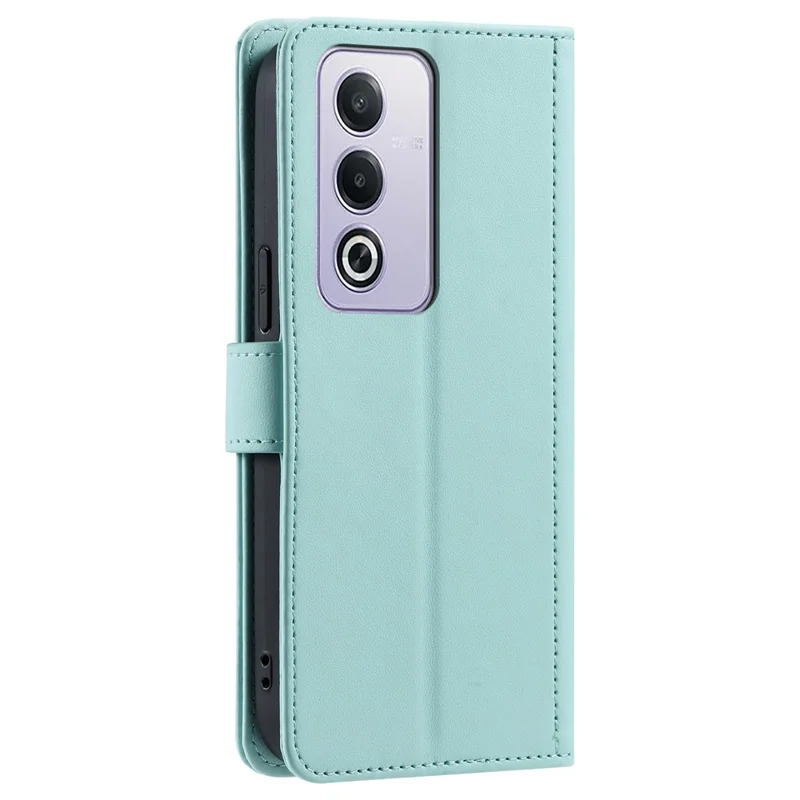 Funda de cuero para Oppo A80 5G / K12x 5G (India) / A3 Pro (Global) 5G / A3 Pro (India) 5G / A3x 5G (China) Funda tipo cartera para teléfono - Verde menta