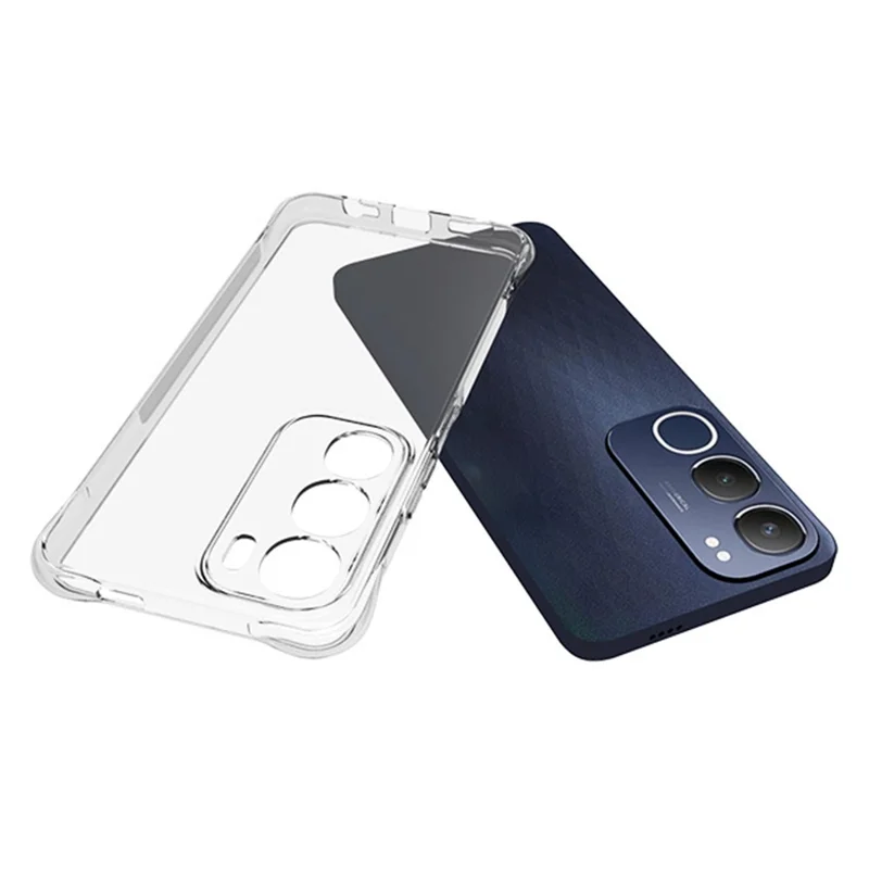 Bulk Purchasing For vivo Y19s 4G Clear Phone Case Non-Slip Shockproof TPU Back Cover