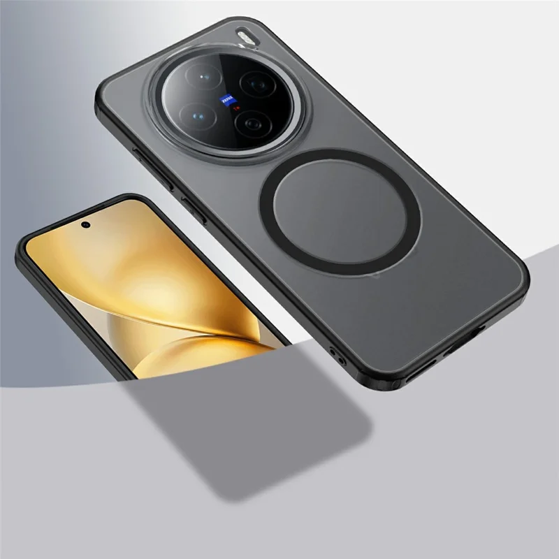 Bulk Purchasing For vivo X200 Pro mini 5G Case Compatible with MagSafe Shockproof PC + TPU Phone Cover - Black