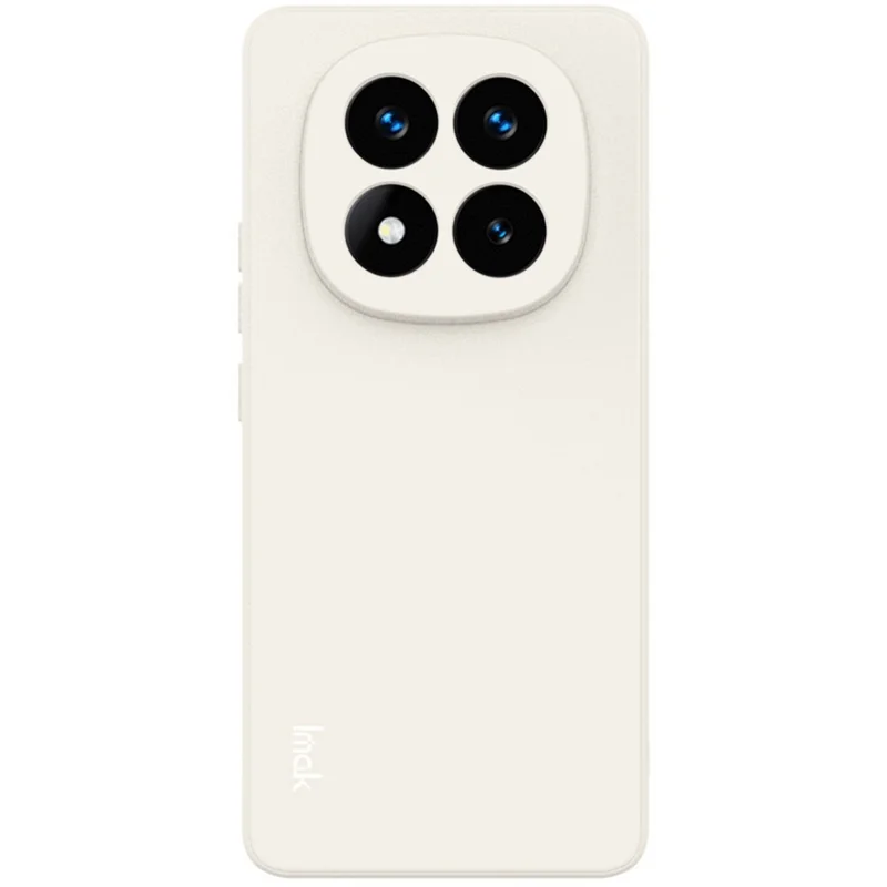 IMAK UC-4 Series for Xiaomi Redmi Note 14 Pro+ 5G TPU Case Soft Phone Cover Straight Edge - White