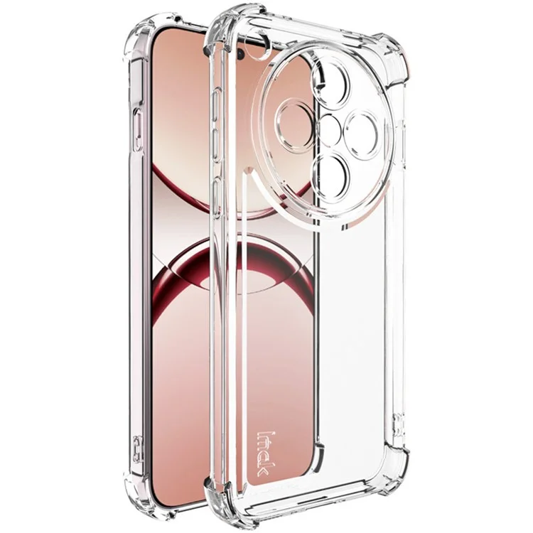 IMAK UX-4 Series for Oppo Find X8 5G Case Straight Frame Four Corner Shockproof Clear TPU Cover