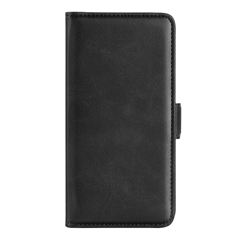 For Samsung Galaxy A36 5G / A56 5G Stand Case Calf Texture Leather Wallet Phone Cover - Black