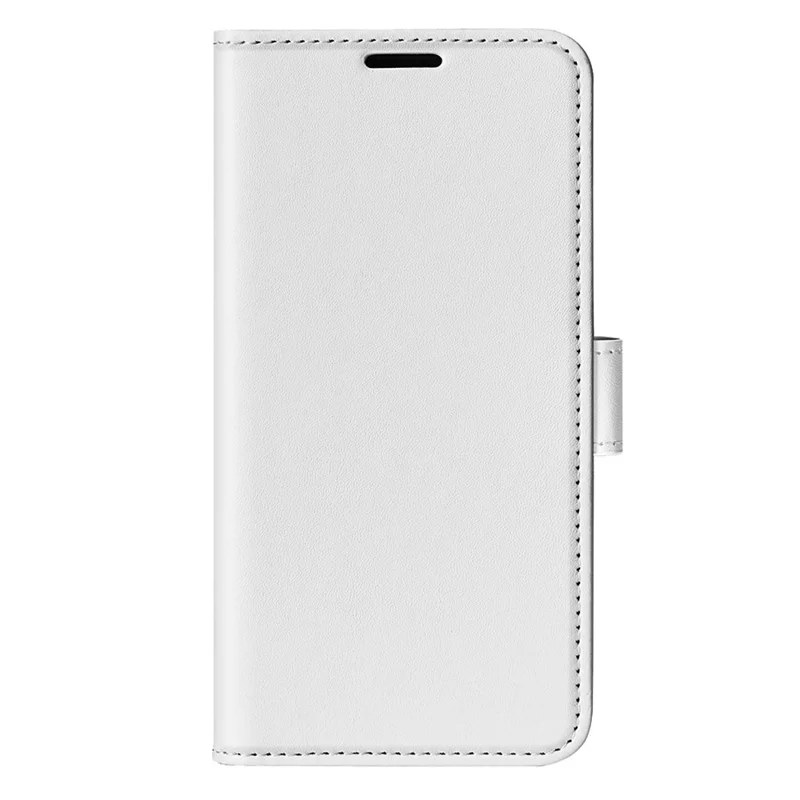 Funda de cuero para teléfono con textura de caballo loco, soporte y función de billetera para Honor 200 Smart 5G / X7c 4G - Blanco