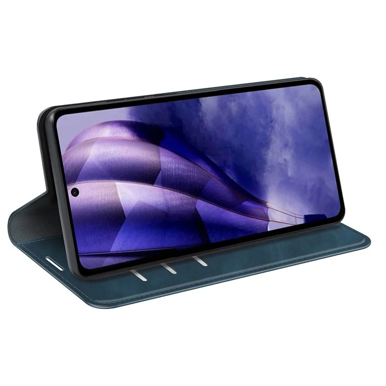 Funda de cuero con toque táctil Skyline para HMD - Azul