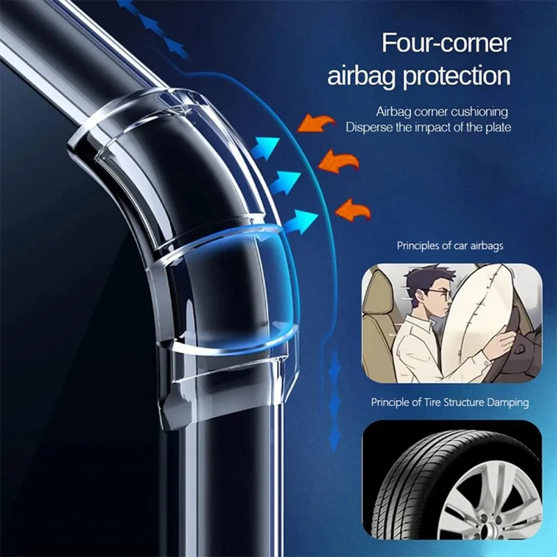 KALEBOL For Xiaomi Poco C75 4G / Redmi 14R 5G / 14C 4G Case 1.5mm TPU Transparent Anti-Drop Phone Cover