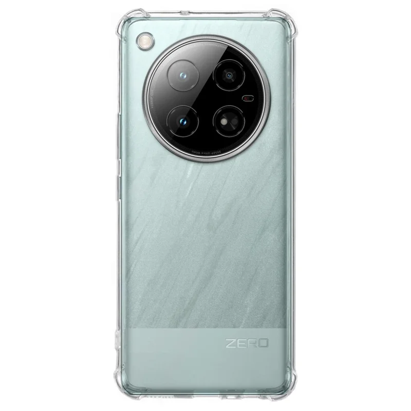 KALEBOL For Infinix Zero 40 4G Case 1.5mm TPU Transparent Anti-Drop Phone Cover