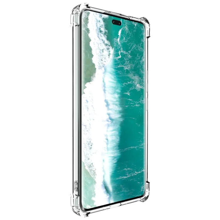 IMAK UX-4 Series for Honor 200 Pro 5G Case Straight Frame Four Corner Shockproof Clear TPU Cover