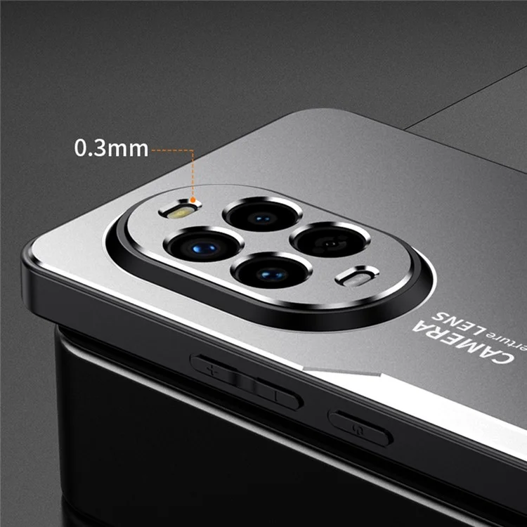 For Huawei nova 13 Pro 5G Phone Case Aluminium Alloy TPU PC Back Cover - Gold