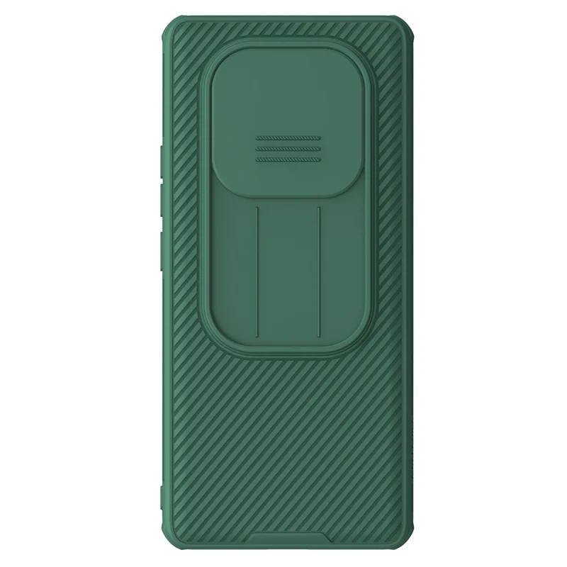 NILLKIN Camshield Pro Series for Xiaomi Redmi Note 14 Pro 5G / Poco X7 5G Case PC+TPU Slide Camera Lid Phone Cover - Green