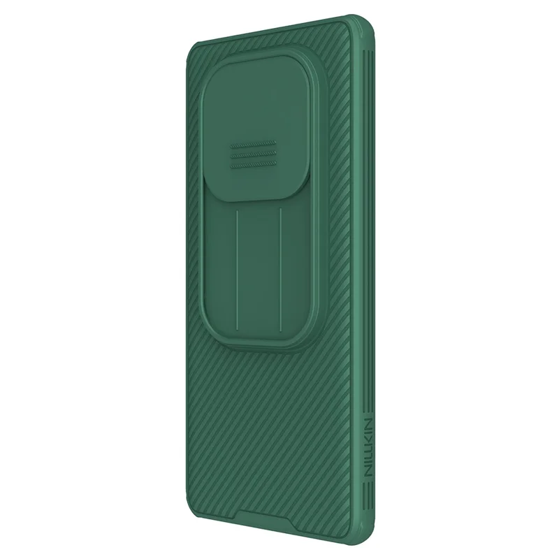 NILLKIN Camshield Pro Series for Xiaomi Redmi Note 14 Pro 5G / Poco X7 5G Case PC+TPU Slide Camera Lid Phone Cover - Green