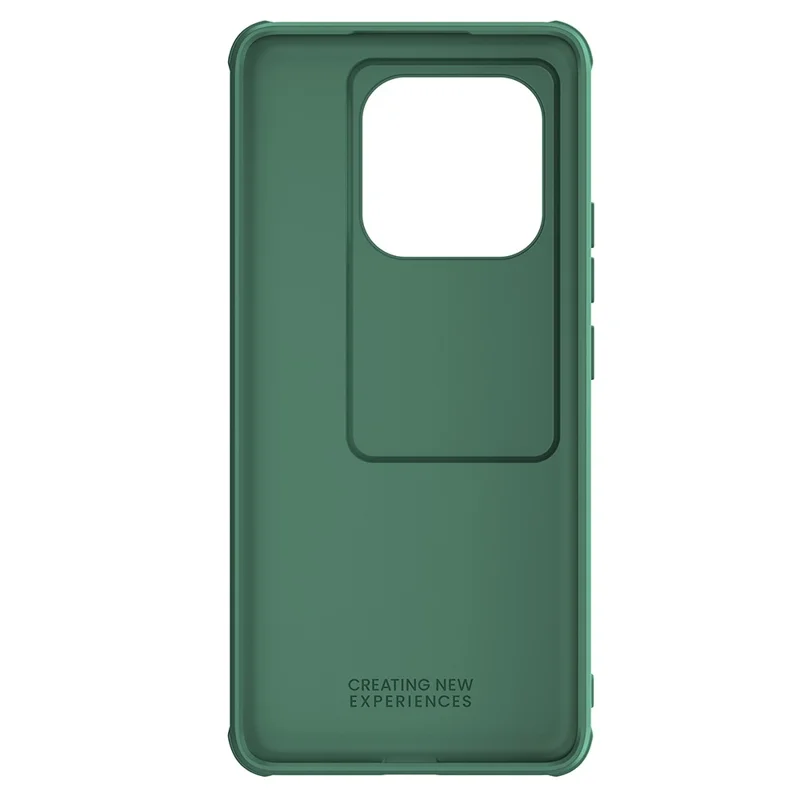 NILLKIN Camshield Pro Series for Xiaomi Redmi Note 14 Pro 5G / Poco X7 5G Case PC+TPU Slide Camera Lid Phone Cover - Green