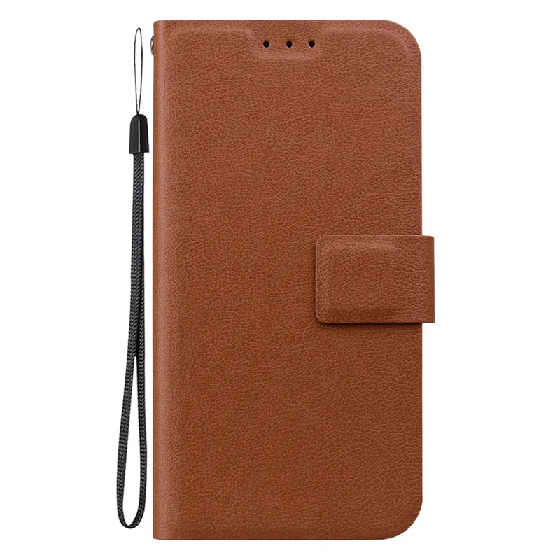 For Motorola Edge 50 Neo 5G / Moto S50 5G / Thinkphone 25 5G Case Ultra-Thin PU Leather + TPU Phone Cover with Card Slot - Brown