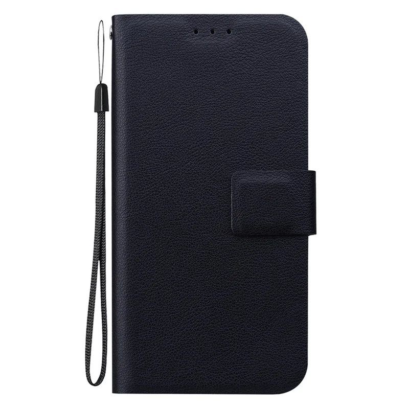 For OnePlus Nord 4 Case Ultra-Thin PU Leather + TPU Phone Cover with Card Slot - Black