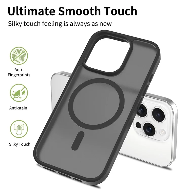 Bulk Purchasing For iPhone 16 Pro Max Case Compatible with MagSafe Independent Camera Button PC+TPU Cover - Pink