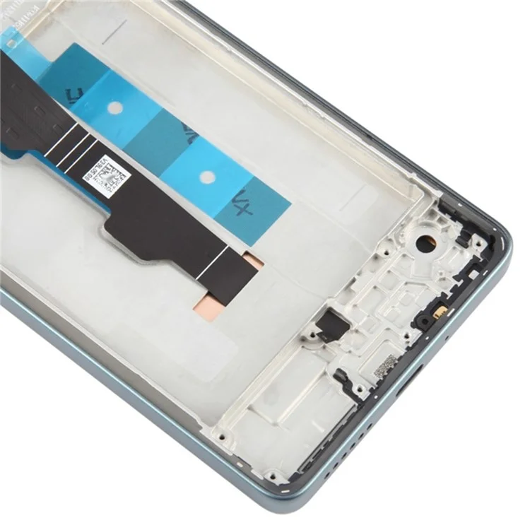 Für Xiaomi Redmi Note 13 Pro 4G / Poco M6 Pro 4G Grad C OLED-Bildschirm und Digitizer-Baugruppe + Rahmen-Ersatzteil (ohne Logo) - Grün