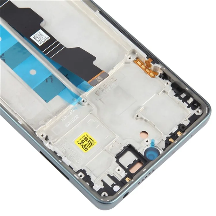 Für Xiaomi Redmi Note 13 Pro 4G / Poco M6 Pro 4G Grad C OLED-Bildschirm und Digitizer-Baugruppe + Rahmen-Ersatzteil (ohne Logo) - Grün