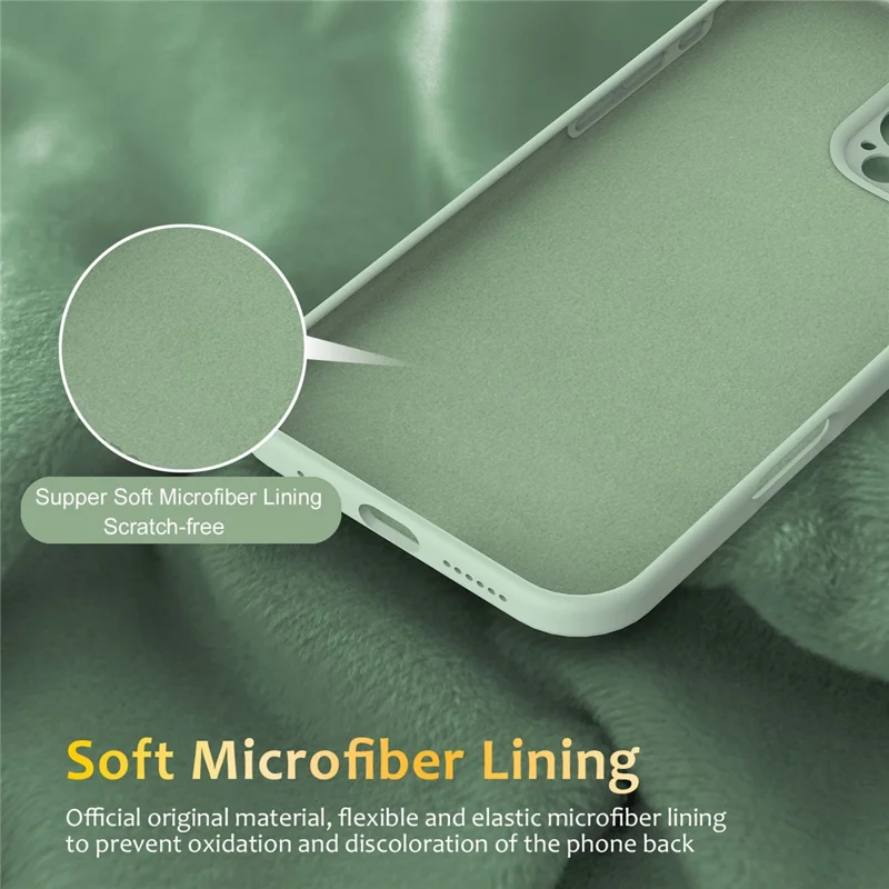 For iPhone 13 Pro Max Case Compatible with MagSafe Metal Kickstand PC + Silicone Phone Cover - Light Green