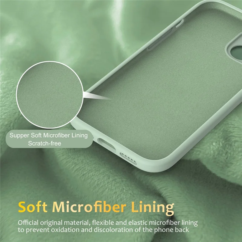 Capa para iPhone 15 compatível com MagSafe com suporte de metal rotativo PC + Capa de silicone para celular - Verde Claro