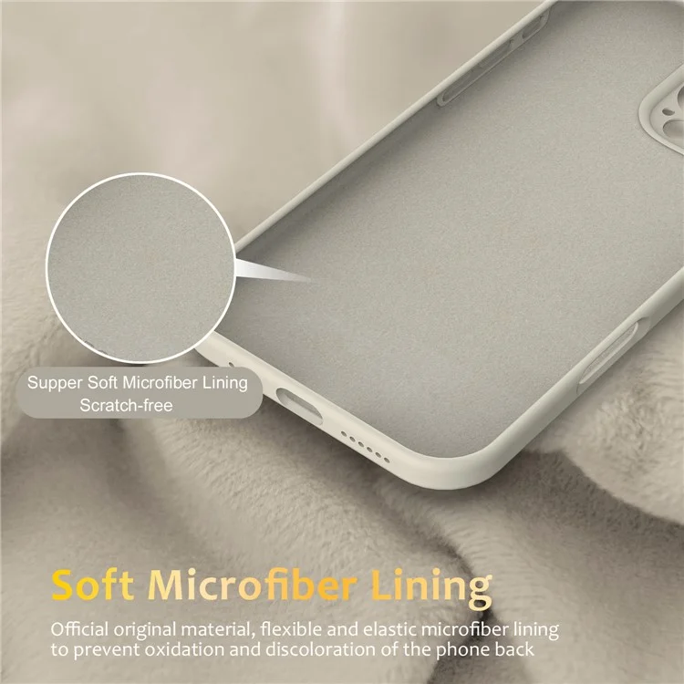 For iPhone 15 Pro Max Case Compatible with MagSafe Metal Kickstand PC + Silicone Phone Cover - Beige