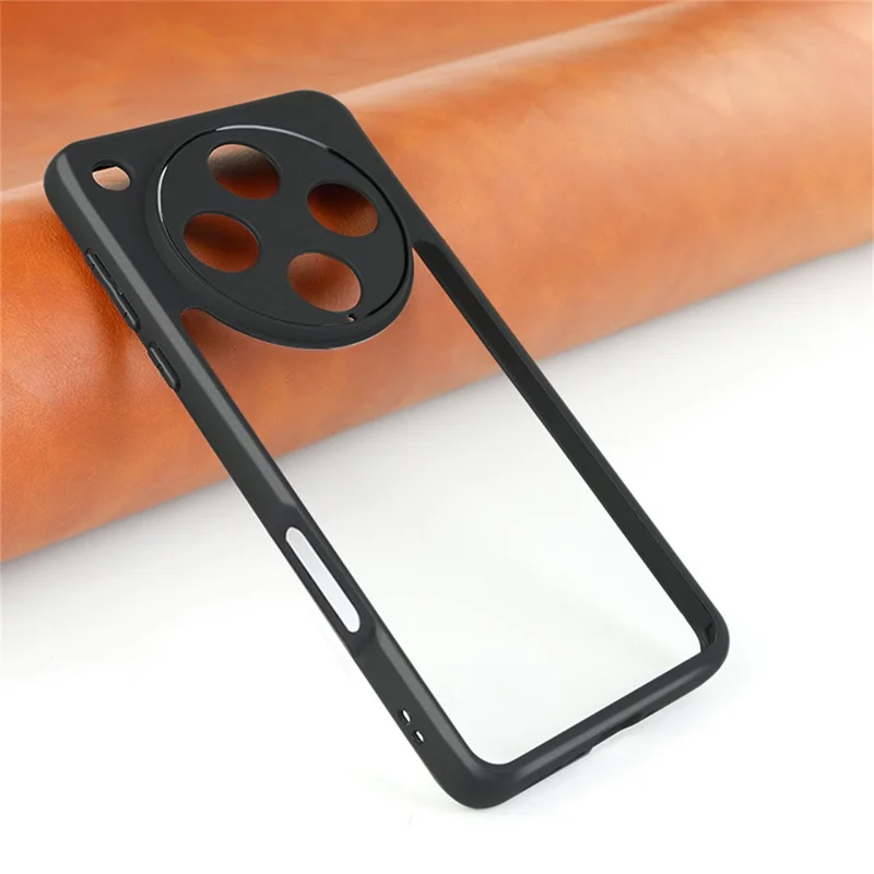 غطاء هاتف مقاوم للصدمات من PC+TPU شفاف خلفي لهاتف Oppo Find X8 Pro 5G