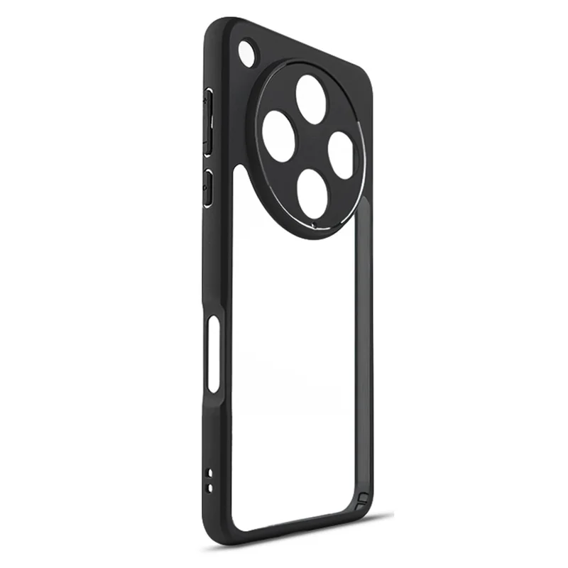 غطاء هاتف مقاوم للصدمات من PC+TPU شفاف خلفي لهاتف Oppo Find X8 Pro 5G