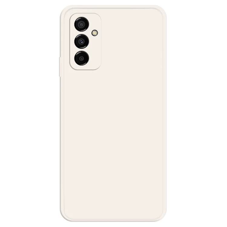 Pour Samsung Galaxy M23 5G / F23 5G Étui Résistant aux Chutes Caoutchouté Boîtier Arrière de Téléphone à Bord Droit - Beige