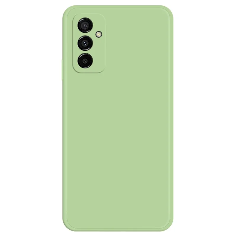 For Samsung Galaxy M23 5G / F23 5G Case Drop Resistant Rubberized TPU Straight Edge Phone Back Cover - Green