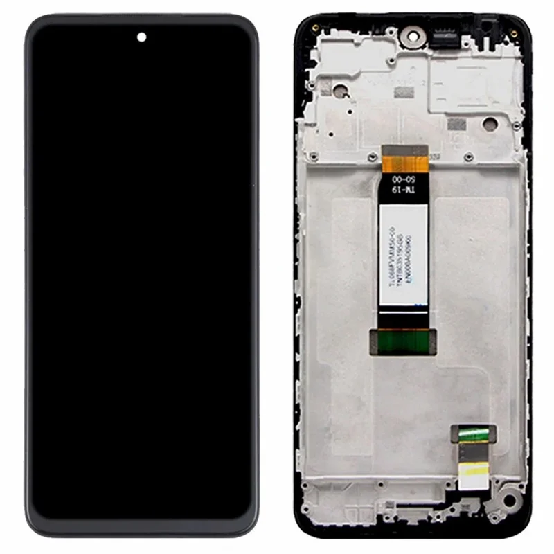 For Xiaomi Poco M6 4G OEM Grade S IPS LCD Screen and Digitizer Assembly + Frame (Without Logo)