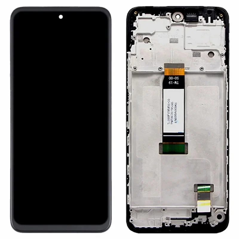 For Xiaomi Poco M6 4G Grade B LCD Screen and Digitizer Assembly + Frame (Without Logo)