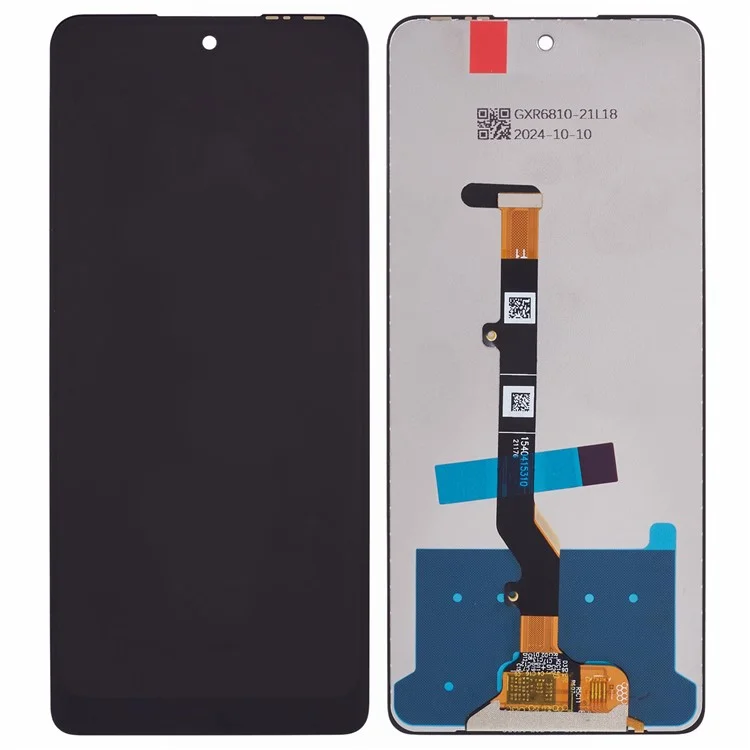 Per Tecno Spark 10 Pro KI7 / Tecno Pova 5 LH7n / Infinix Note 30 4G X6833 Sostituzione dell'assembly dello schermo LCD e del digitizer di Classe C (senza logo)