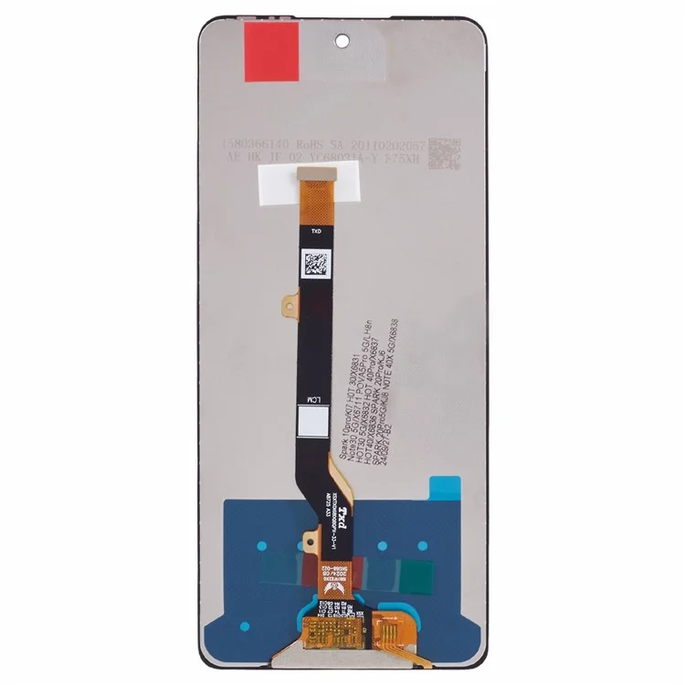 For Infinix Note 40X 5G X6838 Grade C LCD Screen and Digitizer Assembly Replacement Part (Without Logo)
