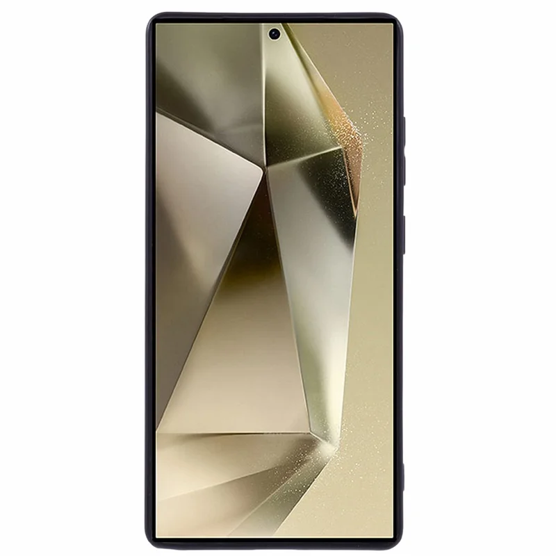 Voor Samsung Galaxy S25 Ultra Hoesje Stootvrij Glanzend TPU Flexibel Telefoonhoesje