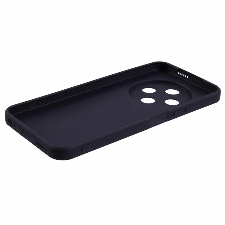 Per TECNO Spark 30C 4G Case Precise Cut-Outs Straight Edge TPU Shockproof Phone Cover - Nero
