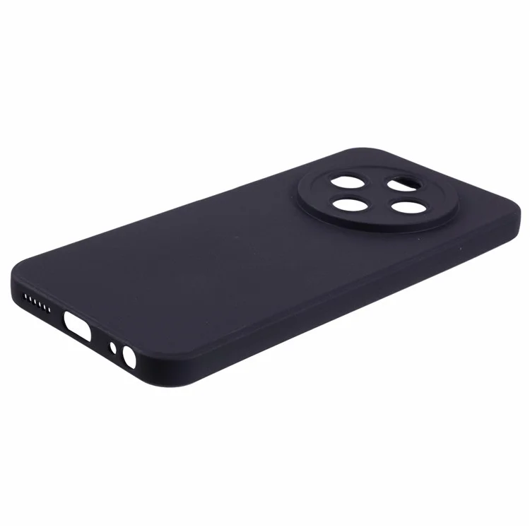 Per TECNO Spark 30C 4G Case Precise Cut-Outs Straight Edge TPU Shockproof Phone Cover - Nero