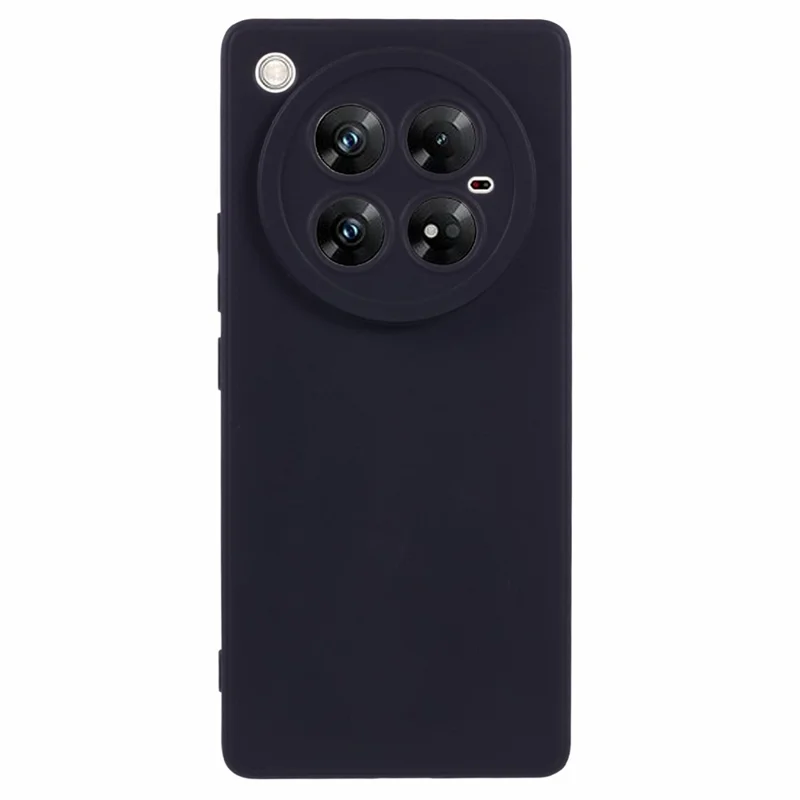 For Infinix Zero 40 5G Case Precise Cut-Outs Straight Edge TPU Shockproof Phone Cover - Black