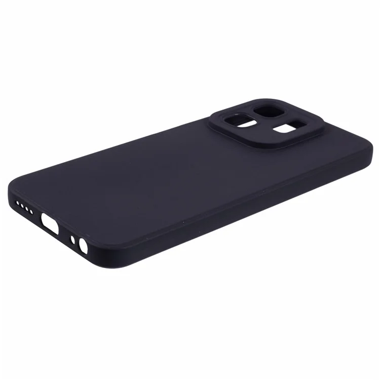 Funda para Infinix Smart 9 4G con recortes precisos, borde recto, TPU a prueba de golpes - Negro