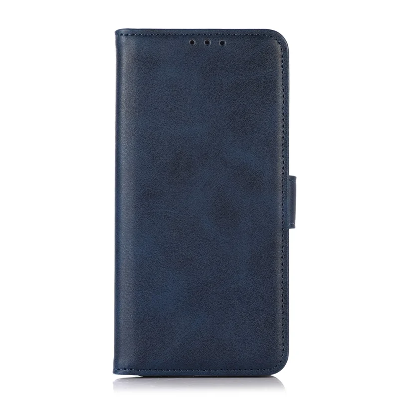 For Xiaomi Redmi Note 14 Pro 5G / Poco X7 5G Case Cowhide Texture Leather Wallet Phone Cover with Stand - Blue